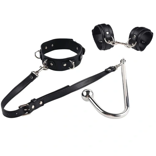 and Hook Anal Elegant Cuffs 5334 Beaded Collar with 1021